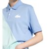 Lacoste L!Ve Piqué-Poloshirt blau