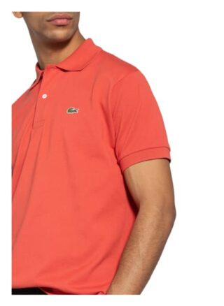Lacoste Piqué-Poloshirt Herren, Rot