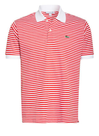 Lacoste Piqué-Poloshirt Herren, Rot