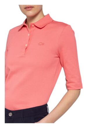 Lacoste Piqué-Poloshirt Mit 3/4-Arm rot