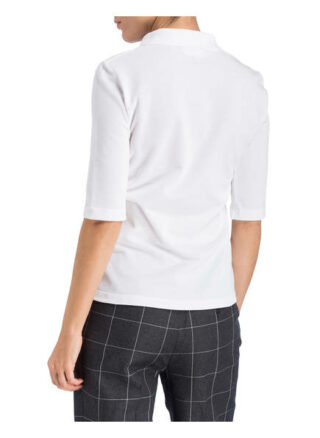 Lacoste Piqué-Poloshirt Mit 3/4-Arm weiss