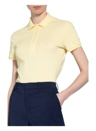 Lacoste Piqué-Poloshirt Slim Fit beige