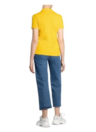 Lacoste Piqué-Poloshirt Slim Fit gelb