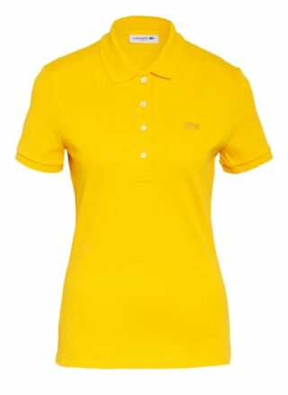 Lacoste Piqué-Poloshirt Slim Fit gelb