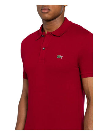 Lacoste Piqué-Poloshirt Herren, Rot
