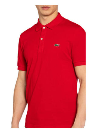 Lacoste Piqué-Poloshirt Herren, Rot