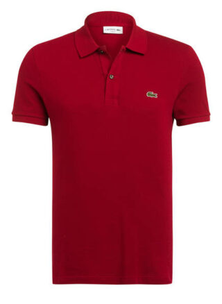 Lacoste Piqué-Poloshirt Herren, Rot