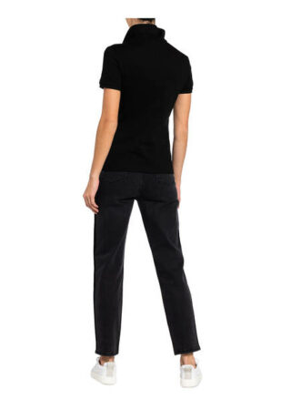 Lacoste Piqué-Poloshirt Slim Fit schwarz