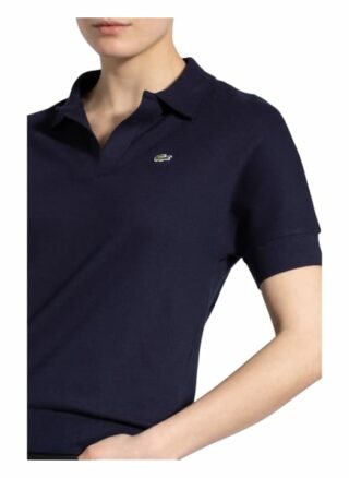 Lacoste Piqué-Poloshirt Damen, Blau