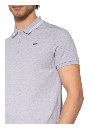 Lacoste Piqué-Poloshirt grau