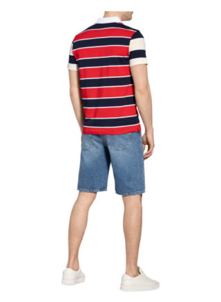 Lacoste Piqué-Poloshirt rot