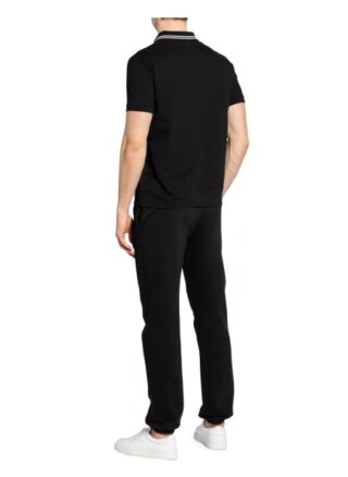 Lacoste Piqué-Poloshirt schwarz