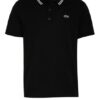 Lacoste Piqué-Poloshirt schwarz