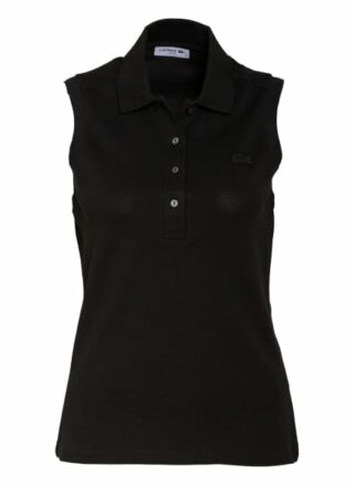 Lacoste Piqué-Poloshirt schwarz