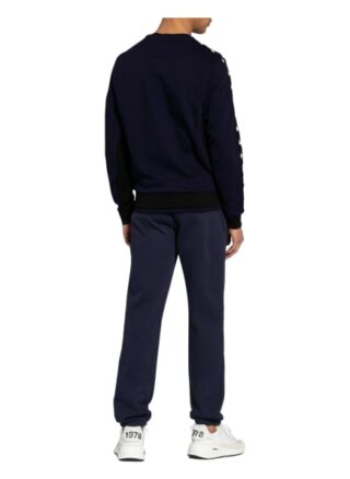 Lacoste Sweatshirt Mit Galonstreifen blau