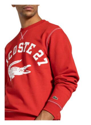Lacoste Sweatshirt Herren, Rot