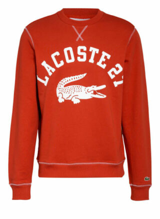 Lacoste Sweatshirt Herren, Rot