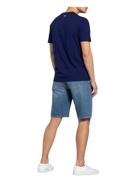 Lacoste T-Shirt Herren, Blau Lacoste T-Shirt Herren, Blau