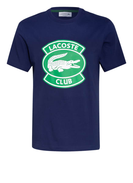 Lacoste T-Shirt Herren, Blau Lacoste T-Shirt Herren, Blau