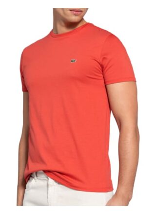 Lacoste T-Shirt Herren, Rot