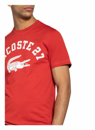 Lacoste T-Shirt Herren, Rot