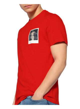 Lacoste T-Shirt Herren, Rot