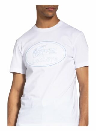 Lacoste T-Shirt Herren, Weiß