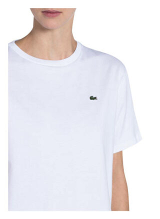 Lacoste T-Shirts Damen, Weiß