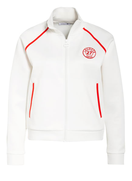 Lacoste Trainingsjacke weiss Lacoste Trainingsjacke weiss