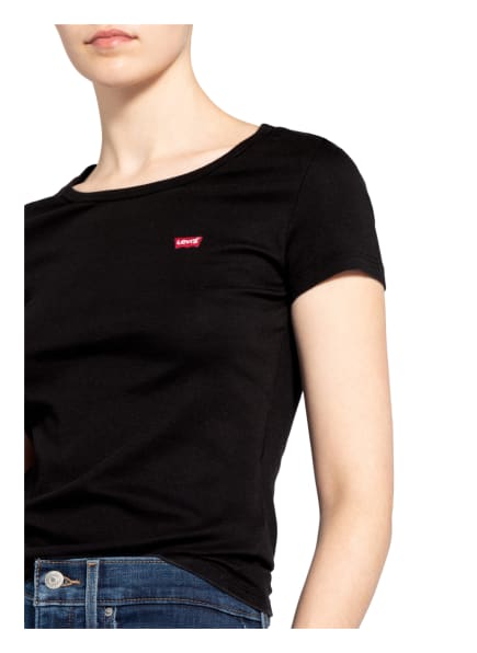 Levi's® 2er-Pack T-Shirts schwarz Levi's® 2er-Pack T-Shirts schwarz