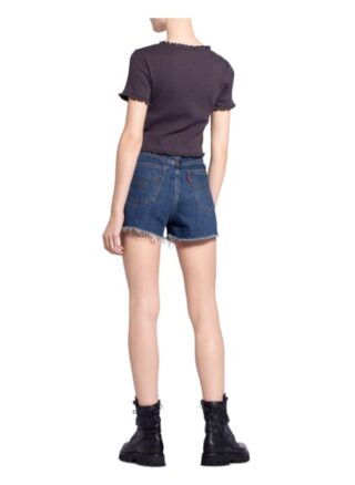 Levi's® Bluse Mona Mit Rüschenbesatz schwarz