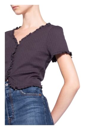 Levi's® Bluse Mona Mit Rüschenbesatz schwarz