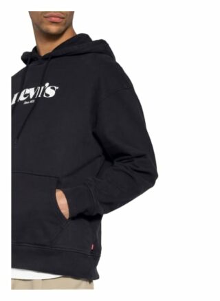 Levi's® Hoodie Relaxed schwarz