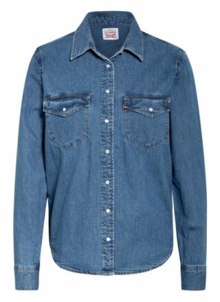 Levi's® Jeansbluse blau