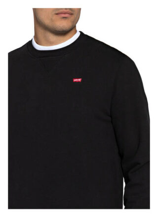 Levis Sweatshirt Herren, Schwarz