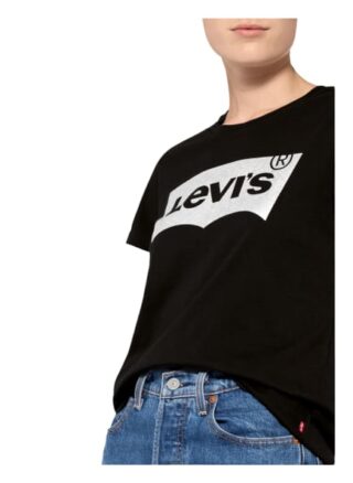 Levi's® T-Shirt The Perfect Tee schwarz