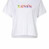 Levis T-Shirts Damen, Weiß