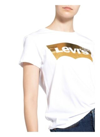 Levis T-Shirts Damen, Weiß