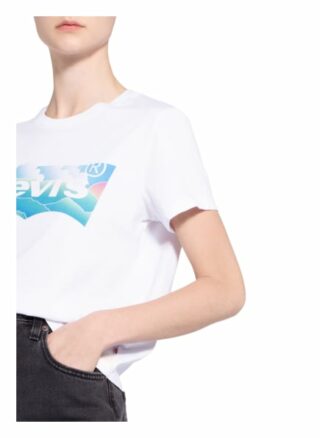 Levis T-Shirts Damen, Weiß