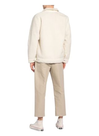 Levi's® Teddyfell-Jacke Mason Minimalist weiss