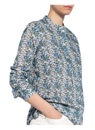 Lieblingsstück Blusenshirt Florinal Mit Stehkragen blau
