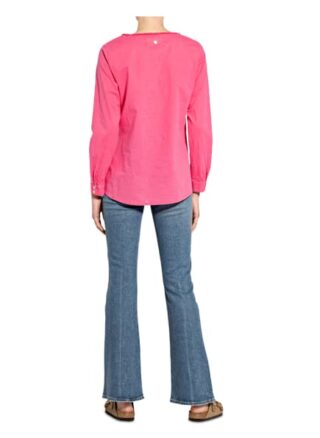 Lieblingsstück Blusenshirt Rosemarie Mit Rüschenbesatz pink