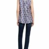 Lilienfels Blusentop blau