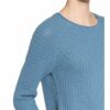 Lilienfels Cashmere-Pullover Mit 3/4-Arm blau