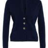 Lilienfels Cashmere-Strickjacke blau