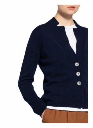 Lilienfels Cashmere-Strickjacke blau