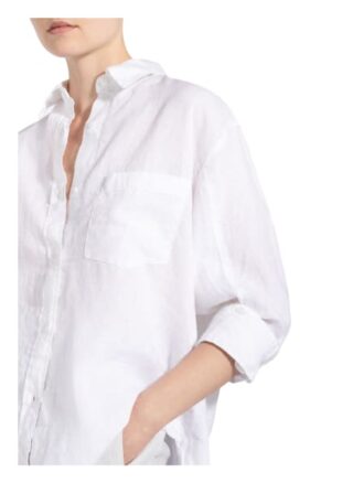Lilienfels Hemdbluse Aus Leinen weiss