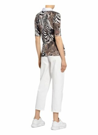 Lilienfels Jersey-Poloshirt braun