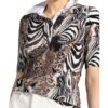 Lilienfels Jersey-Poloshirt braun