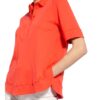 Lilienfels Jersey-Poloshirt rot